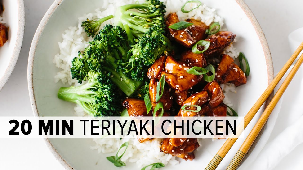 TERIYAKI CHICKEN | easy 20-minute chicken recipe TERIYAKI CHICKEN | easy 20-minute chicken recipe
