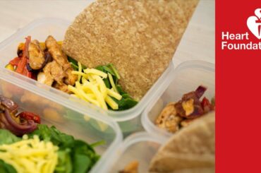 Chicken Tray Bake Lunch Boxes | Meal Prep Heart | Healthy Recipes | Heart Foundation NZ