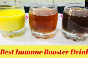 3 Best Drink Recipe For Better Immunity|Immunity Booster Drinks|Healthy Recipes|Zaika Rasoi