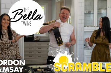 Gordon Ramsay & The Bella Twins Battle it Out For A WWE Belt | Scrambled