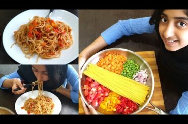 ഇങ്ങനെയും നൂഡിൽസ് ഉണ്ടാക്കാം/Easy Evening Snack Recipe/Vegetable Spaghetti Recipe/ Ayeshas Kitchen