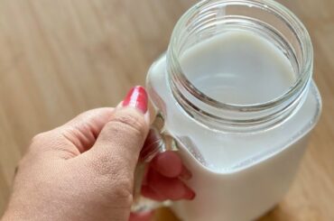 Almond Milk Recipe Easy| DIY Low Calories Creamy Almond Milk| Best For Diabetes patients