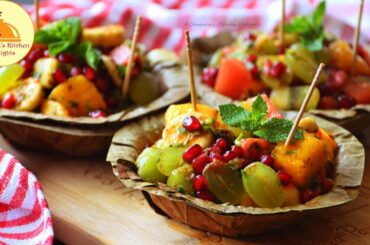 Street Style Fruit Chat | Healthy Snack Recipe | Beginner's Recipe | Indian Style Fruit Salad