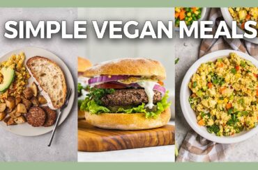 What We Ate Today Quarantine Edition (Simple Vegan Meals)