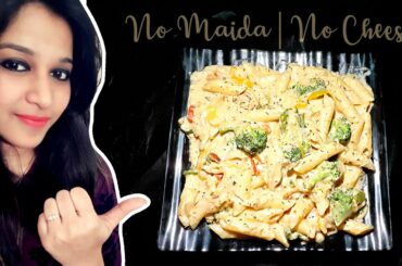 Creamy Pasta Recipe | Healthy White Sauce Pasta