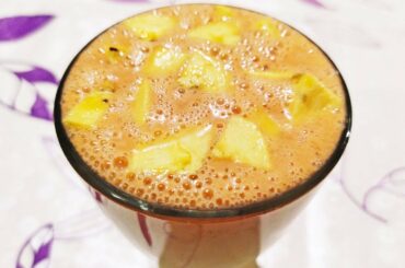 Healthy Watermelon Smoothie Recipe for Weight Loss | Watermelon Greek Yogurt Smoothie