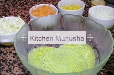 Quail Eggs recipe with best healthy salad