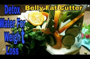 Detox water for Weight loss | Natural Belly Slimming Detox Water |  Healthy glowing skin By Food and