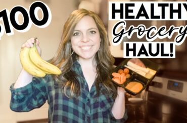 HEALTHY GROCERY HAUL FOR ONE! PLUS EASY MEAL PREP- HEALTHY MEAL PREP FOR WORK OR HOME!