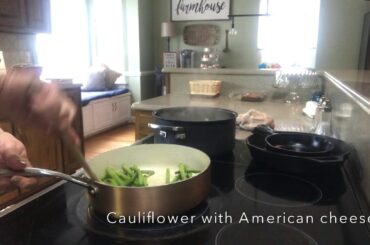 Keto friendly dinner idea asparagus with pesto