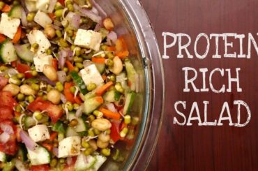 PROTEIN RICH SALAD / SPROUTS SALAD/ Best Health Salad/ Weightloss Recipe