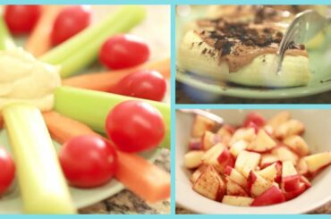 Healthy Snacks for After School ♡ Quick and Easy