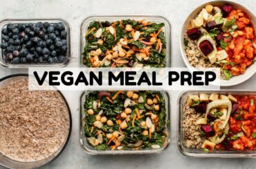 Healthy Vegan Meal Prep 🍴(Soy Free)