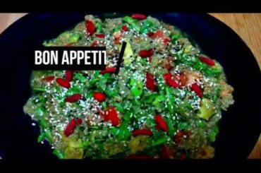 Quinoa avocado healthy salad