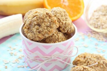 Banana & Orange Oat Toddler Bites | Healthy Snacks for Toddlers