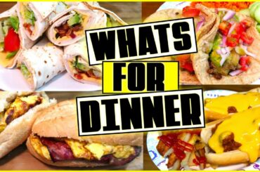 WHATS FOR DINNER | EASY WEEKNIGHT MEAL IDEAS | COOK WITH ME!