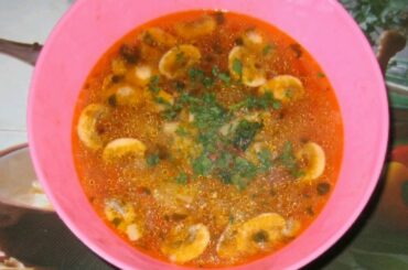 Healthy Mushroom and Macroni Soup # quarantine recipes# new recipes # soup# healthy# time #love