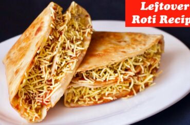 LockDown recipes, Leftover roti recipe, Indian Roti Tacos, roti pockets, instant breakfast recipe