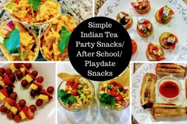 6 Indian Tea Time Snacks/ After School Snacks l Quick and Easy Snacks l ReallIfe Realhome