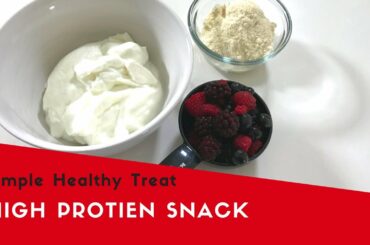 Simple Kid Friendly Healthy Snack - High Protein Snack Idea For Fat Loss