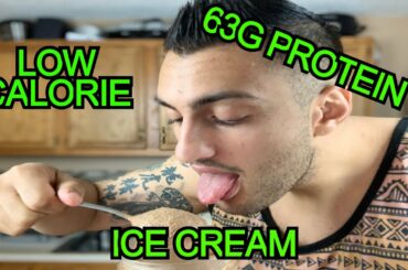 HOW TO MAKE HEALTHY PROTEIN ICE CREAM | fat loss low calorie desserts