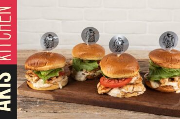 Healthy chicken burger | Akis Petretzikis Kitchen