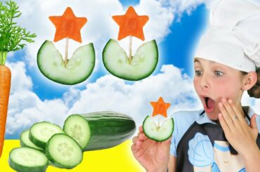 How To Make Healthy Snacks For Kids | Chef Ava Cooking Hacks Snack Ideas | Kids Cooking and Crafts