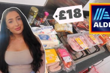 £18 A WEEK ALDI FOOD SHOP & HEALTHY MEAL IDEAS! | AFFORDABLE HEALTHY LIVING