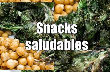 Receta Rapida de Snacks Saludables con Garbanzos