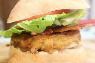 Lump Crab Cake BLT Sandwich Recipe
