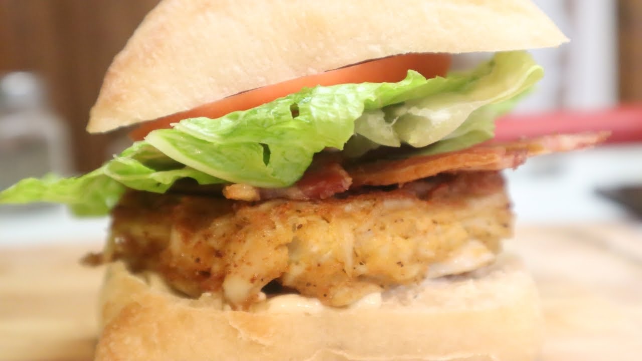 Lump Crab Cake BLT Sandwich Recipe Lump Crab Cake BLT Sandwich Recipe