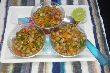 Peanut Chaat Recipe @ Cheap, Simple & Healthy snack 4 Kids & Elders ***