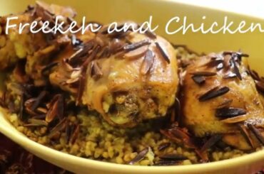 Freekeh and Chicken Thighs (healthy recipes)