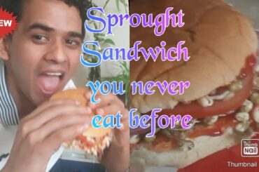 New sprout sandwich | Moong sprout sandwich | Healthy sandwich | sandwich for stay fit