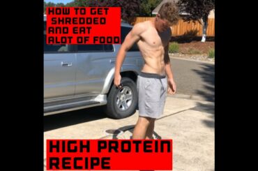 HOME GYM WORKOUT AMD LOW CALORIE HIGH PROTEIN RECIPE VLOG2