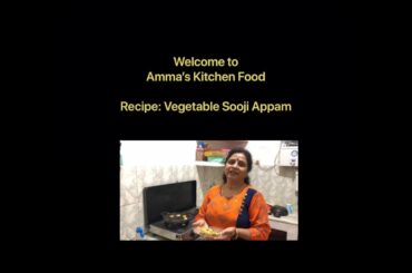 Vegetable Sooji Appam Recipe | वेजिटेबल सूजी अप्पम | Healthy South Indian Snack