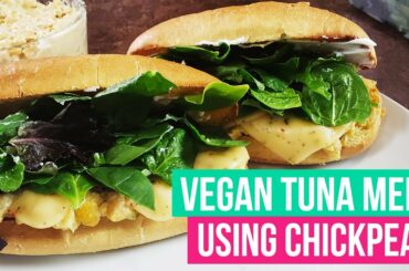 Vegan Tuna Melt using Chickpeas | Easy Vegan Recipes