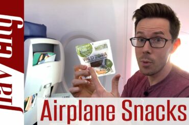 Healthy Snacks & Drinks You Can Bring On An Airplane - Mile High Snack Haul