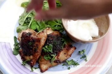 Keto Mayonnaise and Parmesan Chicken Thigh Recipe - Healthy Food For Family