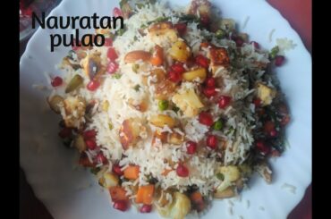 Navratan pulao | How to make Navratan pulao recipe | Quick & Delicious recipe