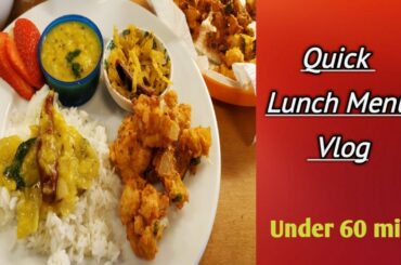 ஒரு மணிநேரம் போதும் இதெல்லாம் சமைத்து அசத்த|Simple Lunch menu|1 hour Lunch preparation |TamilVlog