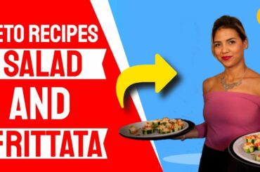 5 Minute Keto Recipes | Curry-Spiked Tuna and Avocado Salad | Broccoli and Cheddar Frittata