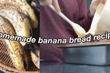 self quarantine vlog 4 | the best homemade banana bread recipe