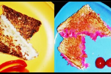 Instant breakfast in 2 minutes |Easy sandwich recipe for babies |2 ମିନିଟ୍ ଜଳଖିଆ