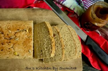 Healthy Whole Wheat Bread Loaf