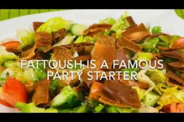 Fattoush salad with Amina Muhammad