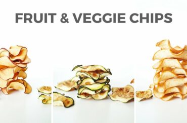 DIY Fruit & Veggie Chips | Easy Healthy Snack | Collab with Melanie Ham | Healthy Grocery Girl