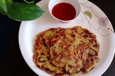 Missi Veg Chilla Recipe || Quick and Health breakfast Recipe.