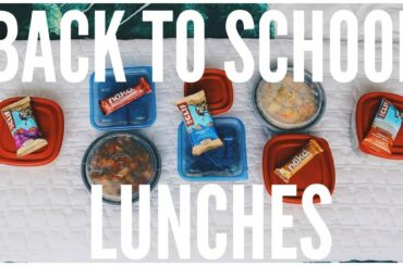 Healthy Back To School Lunch Ideas