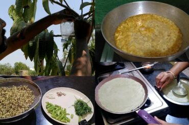 उन्हाळ्यात त्यांना पाणी भेटणार नाही म्हणून सोय केली//healthy breakfast recipe😋😋😋 #marathivlog